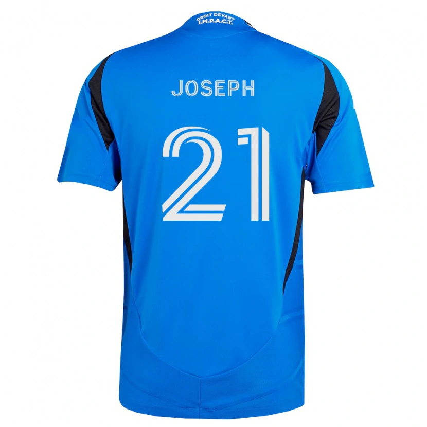 Danxen Niño Camiseta Sebastien Udell Joseph #21 Azul Blanco Negro 1ª Equipación 2026/27 La Camisa