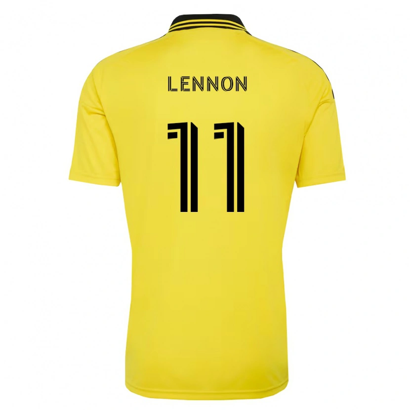 Danxen Niño Camiseta Brooks Lennon #11 Amarillo Negro 1ª Equipación 2026/27 La Camisa