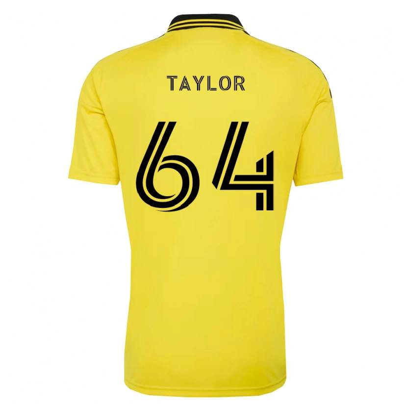 Danxen Niño Camiseta Oneal Taylor #64 Amarillo Negro 1ª Equipación 2026/27 La Camisa