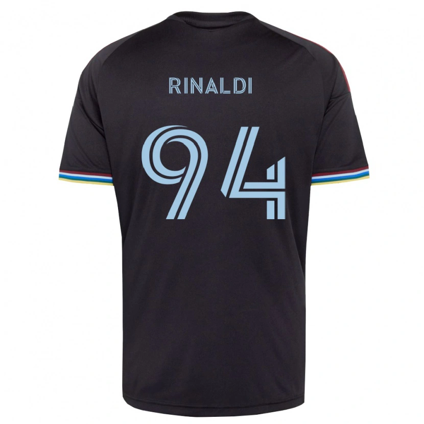 Danxen Niño Camiseta Vincent Rinaldi #94 Azul Cielo Negro 1ª Equipación 2026/27 La Camisa