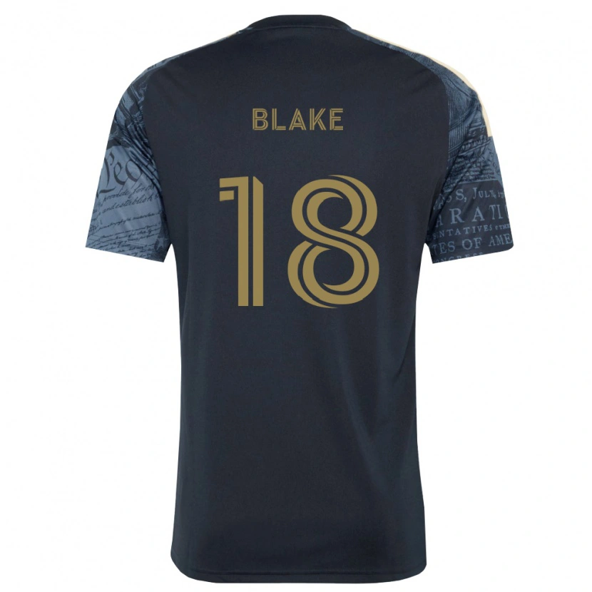 Danxen Niño Camiseta Andre Blake #18 Azul Marino Marrón 1ª Equipación 2026/27 La Camisa