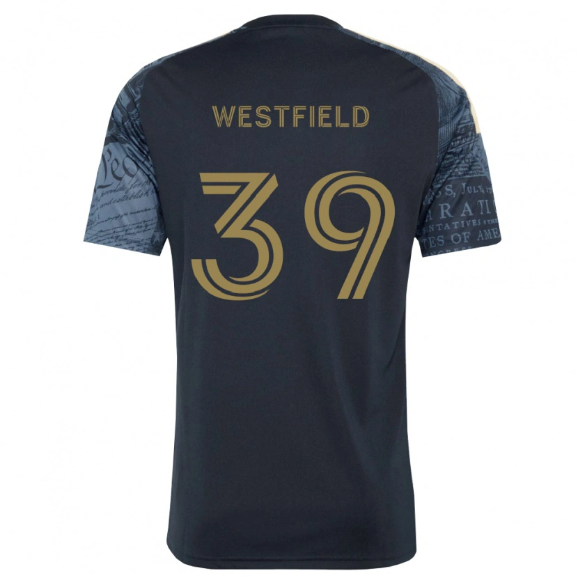 Danxen Niño Camiseta Frankie Westfield #39 Azul Marino Marrón 1ª Equipación 2026/27 La Camisa