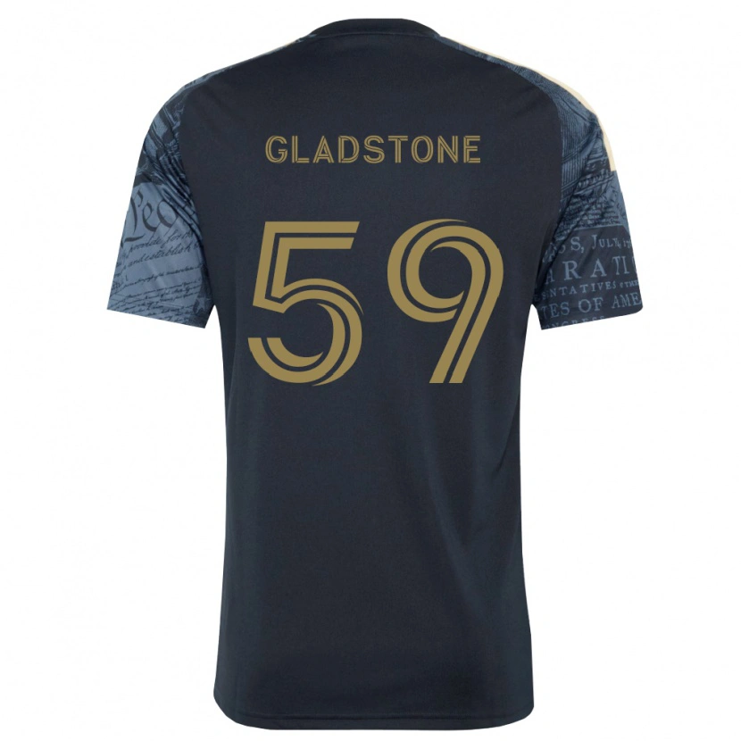 Danxen Niño Camiseta Tyler Gladstone #59 Azul Marino Marrón 1ª Equipación 2026/27 La Camisa