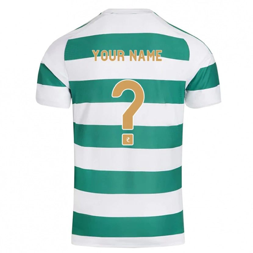 Danxen Niño Camiseta Su Nombre #0 Cian Oscuro Blanco 1ª Equipación 2026/27 La Camisa