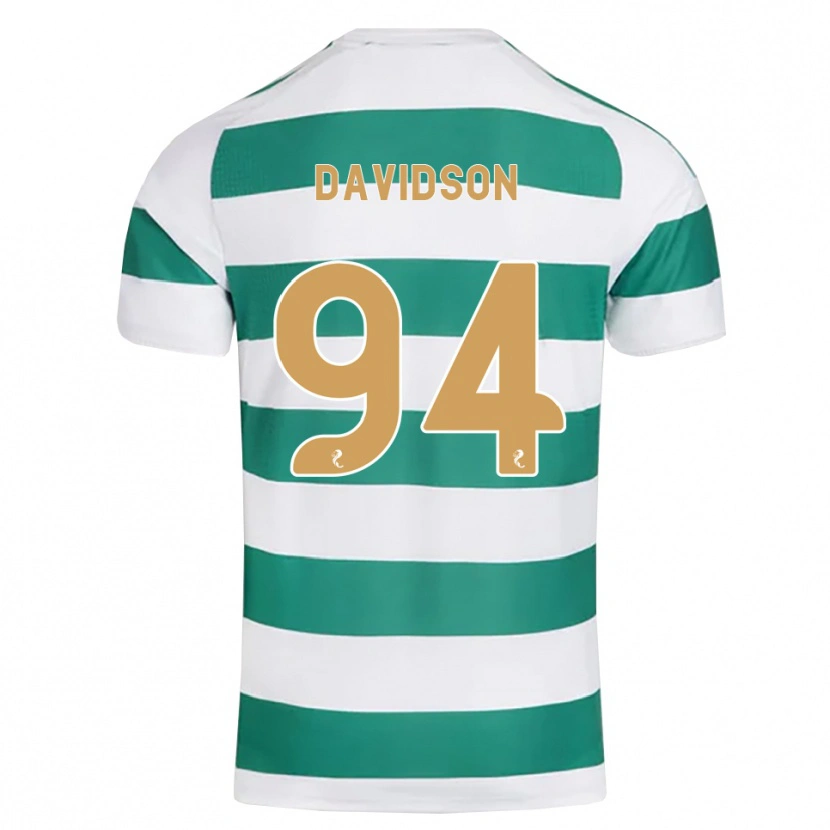 Danxen Niño Camiseta Bruno Davidson #94 Cian Oscuro Blanco 1ª Equipación 2026/27 La Camisa