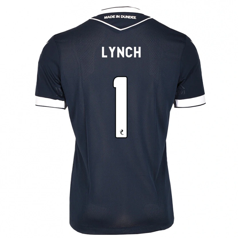 Danxen Niño Camiseta Ruaridh Lynch #1 Azul Medianoche Blanco 1ª Equipación 2026/27 La Camisa