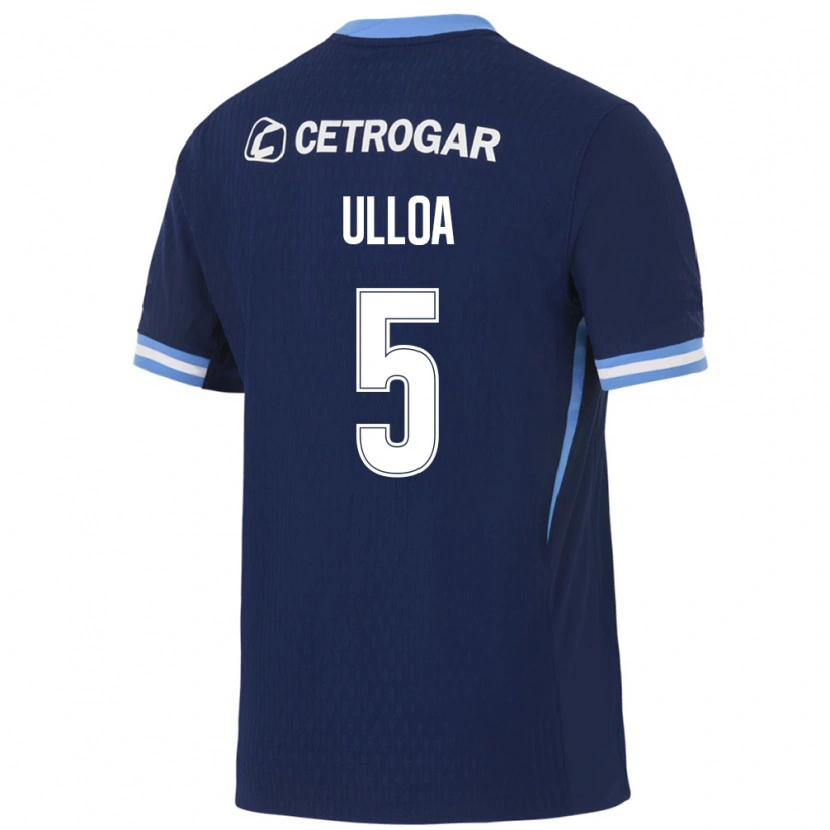 Danxen Niño Camiseta Camila Ulloa #5 Azul Real Azul Claro Blanco 2ª Equipación 2026/27 La Camisa