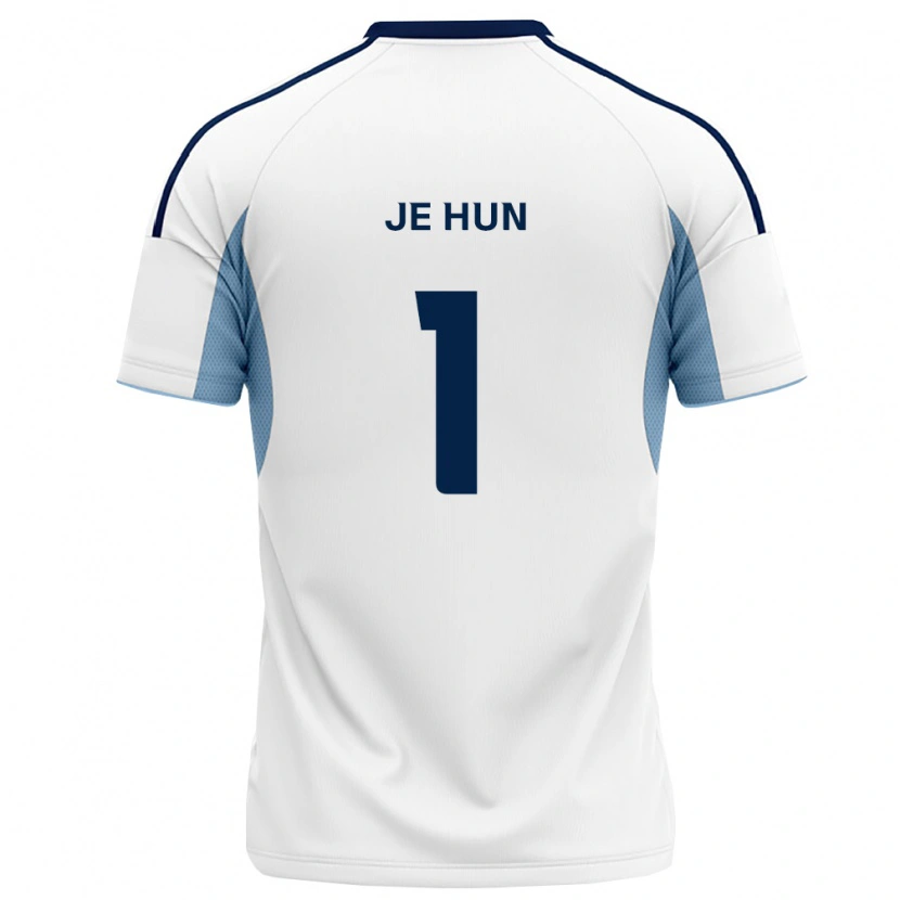 Danxen Niño Camiseta Je-Hun Youn #1 Azul Real Blanco 2ª Equipación 2026/27 La Camisa