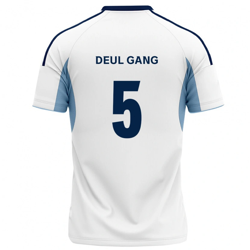 Danxen Niño Camiseta Deul-Gang No #5 Azul Real Blanco 2ª Equipación 2026/27 La Camisa