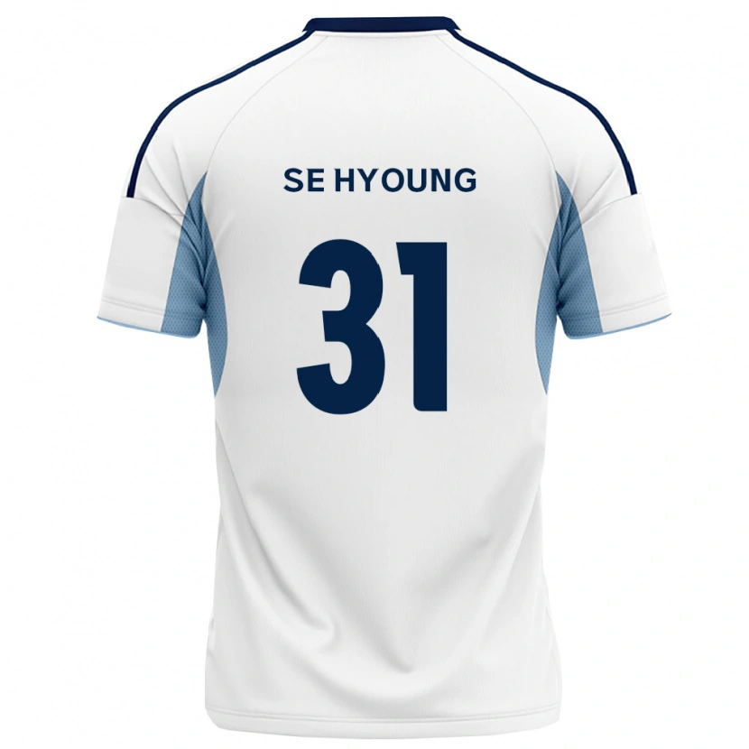 Danxen Niño Camiseta Se-Hyoung Kim #31 Azul Real Blanco 2ª Equipación 2026/27 La Camisa