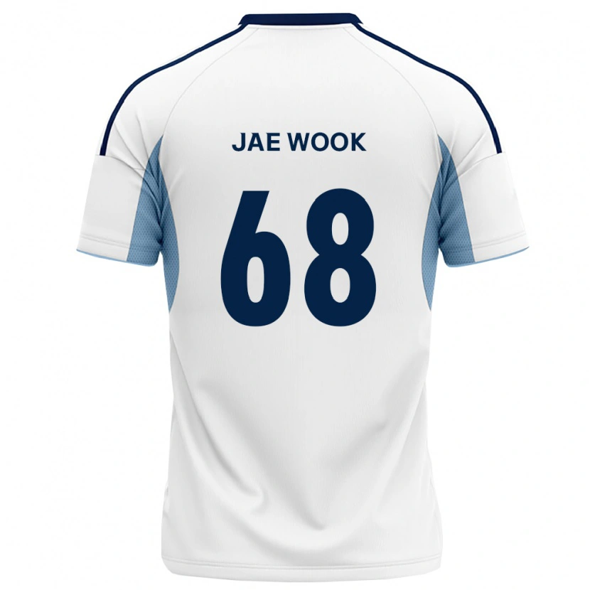Danxen Niño Camiseta Jae-Wook Lee #68 Azul Real Blanco 2ª Equipación 2026/27 La Camisa