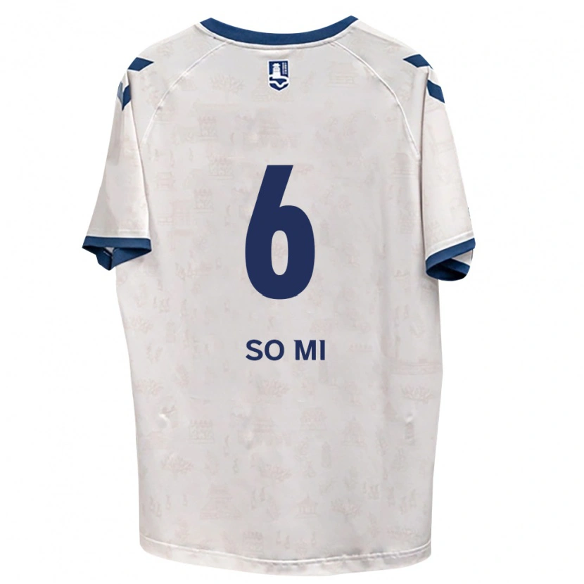 Danxen Niño Camiseta So-Mi Choi #6 Azul Real Blanco 2ª Equipación 2026/27 La Camisa