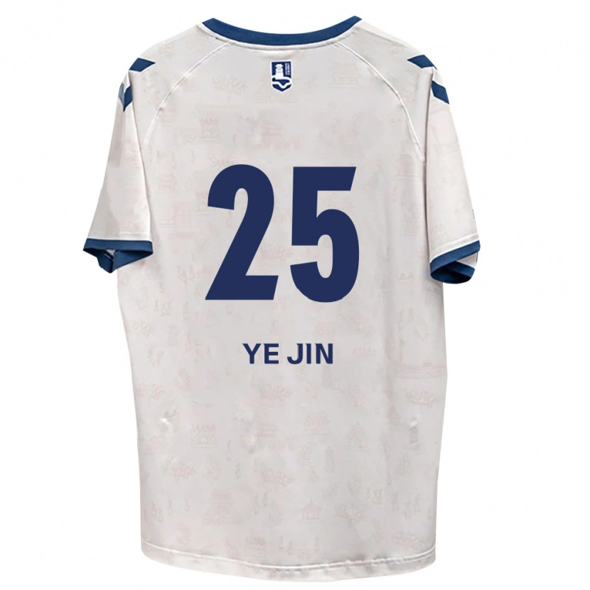 Danxen Niño Camiseta Ye-Jin Seo #25 Azul Real Blanco 2ª Equipación 2026/27 La Camisa