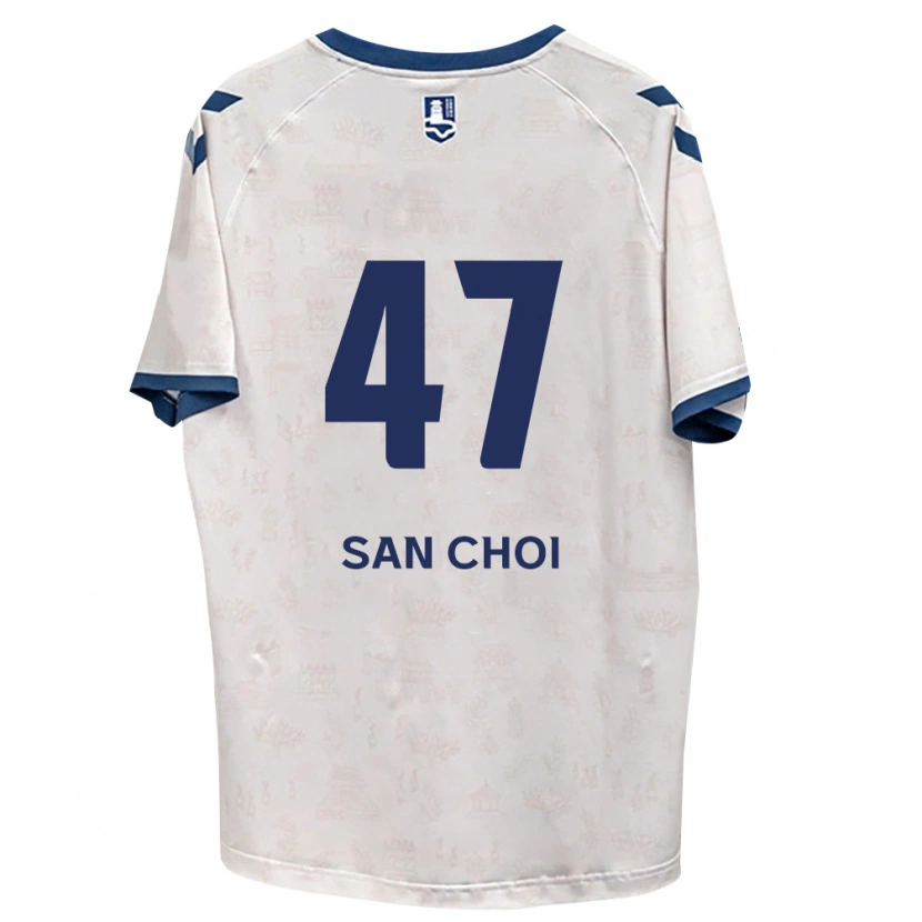 Danxen Niño Camiseta San Choi #47 Azul Real Blanco 2ª Equipación 2026/27 La Camisa