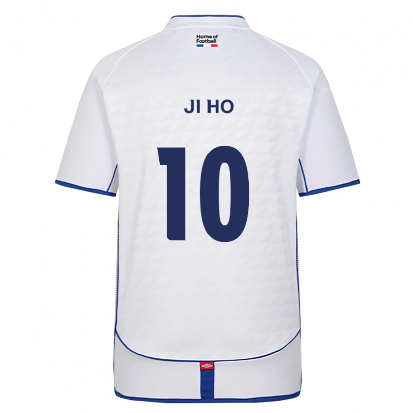 Danxen Niño Camiseta Ji-Ho Lee #10 Negro Blanco Rojo 2ª Equipación 2026/27 La Camisa