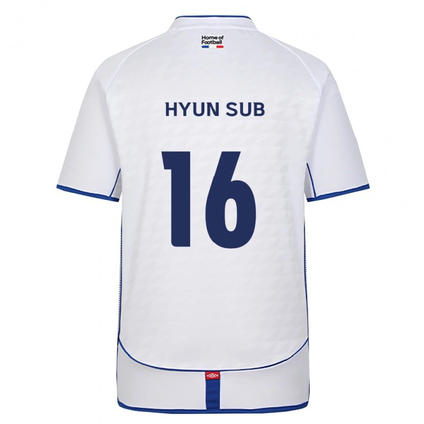 Danxen Niño Camiseta Hyun-Sub Lim #16 Negro Blanco Rojo 2ª Equipación 2026/27 La Camisa