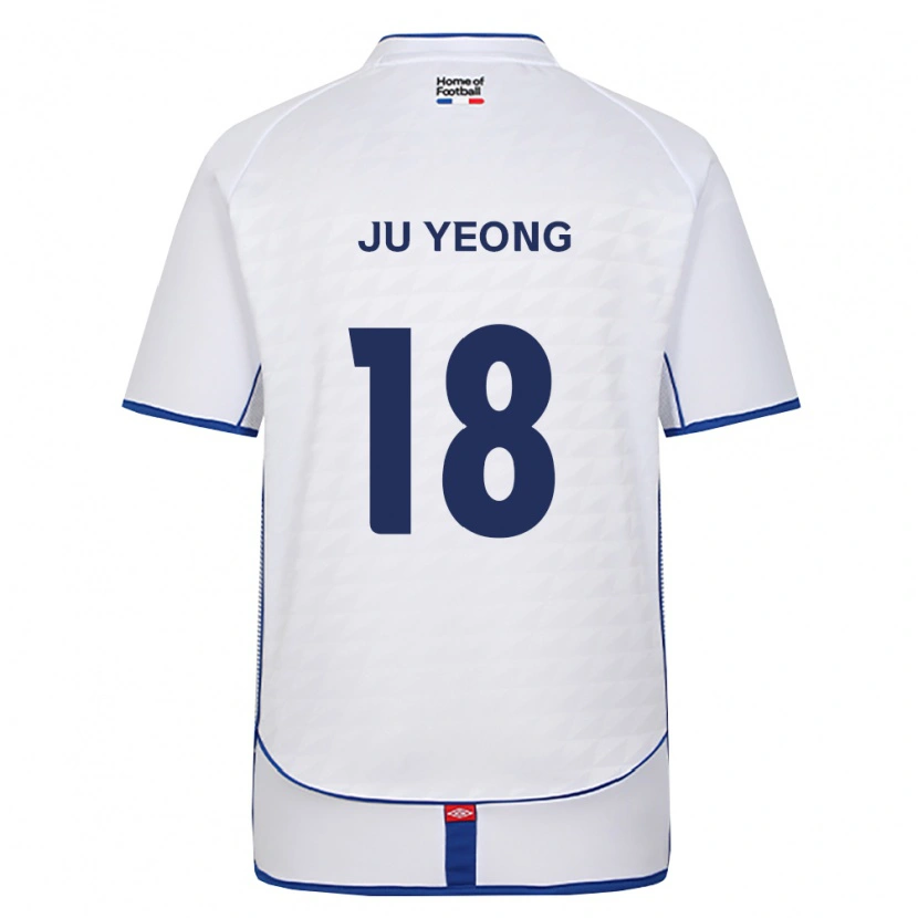 Danxen Niño Camiseta Ju-Yeong Park #18 Negro Blanco Rojo 2ª Equipación 2026/27 La Camisa