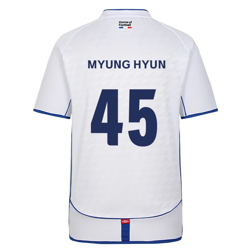 Danxen Niño Camiseta Myung-Hyun Hwang #45 Negro Blanco Rojo 2ª Equipación 2026/27 La Camisa
