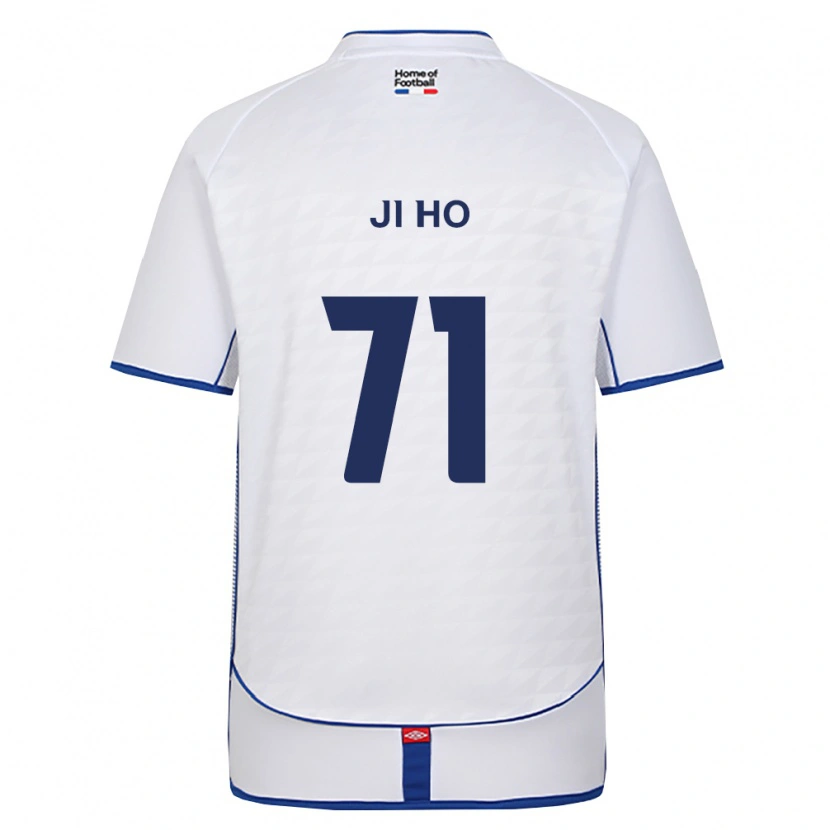 Danxen Niño Camiseta Ji-Ho Kim #71 Negro Blanco Rojo 2ª Equipación 2026/27 La Camisa