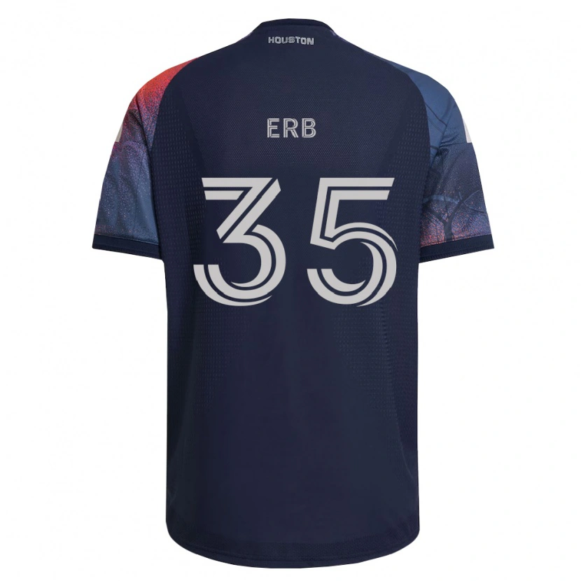 Danxen Niño Camiseta Logan Erb #35 Azul Profundo Blanco Naranja 2ª Equipación 2026/27 La Camisa