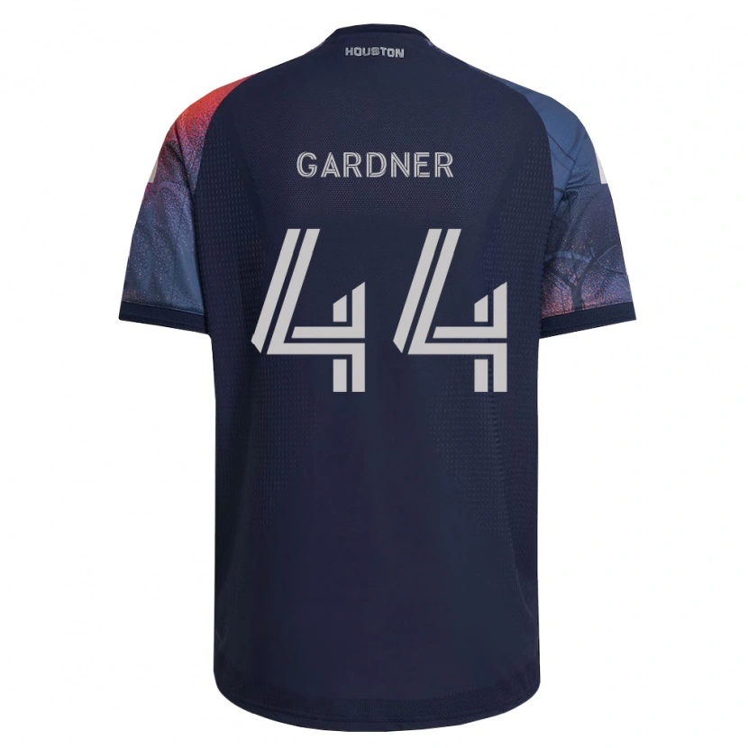Danxen Niño Camiseta Myles Gardner #44 Azul Profundo Blanco Naranja 2ª Equipación 2026/27 La Camisa