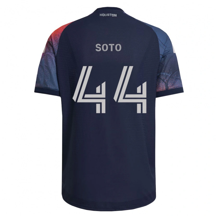 Danxen Niño Camiseta Ezekiel Soto #44 Azul Profundo Blanco Naranja 2ª Equipación 2026/27 La Camisa