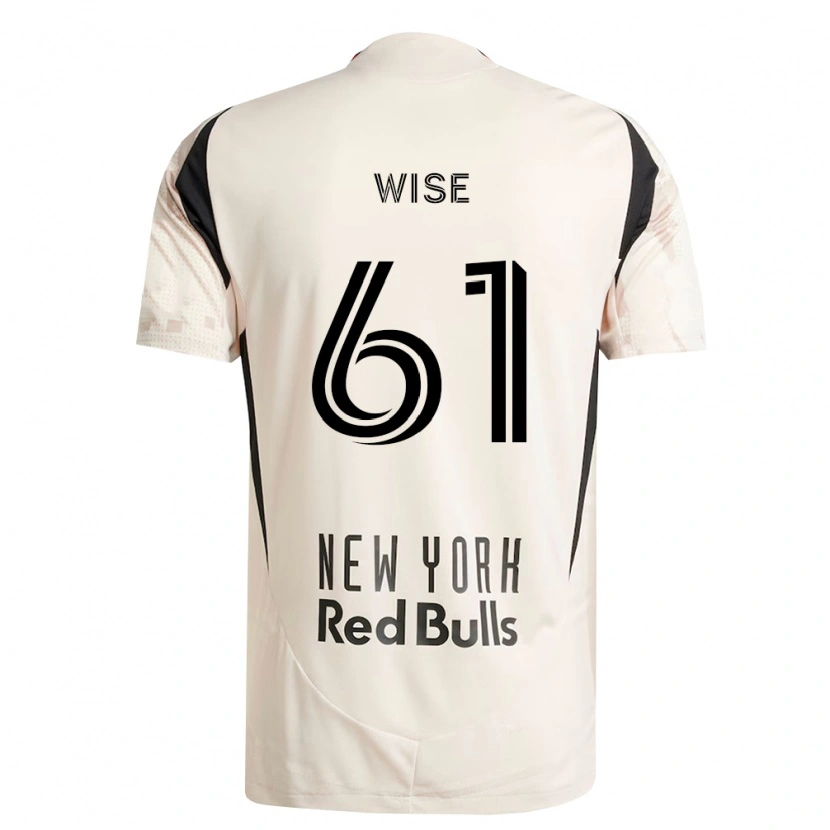 Danxen Niño Camiseta Henry Wise #61 Blanco Roto Rojo Negro 2ª Equipación 2026/27 La Camisa