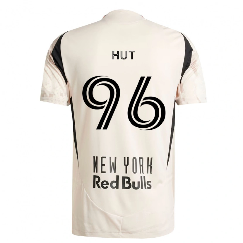 Danxen Niño Camiseta Tomas Hut #96 Blanco Roto Rojo Negro 2ª Equipación 2026/27 La Camisa