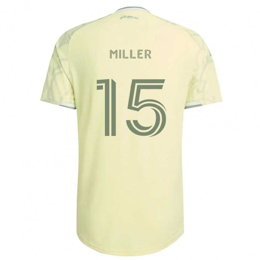 Danxen Niño Camiseta Eric Miller #15 Beige Blanco 2ª Equipación 2026/27 La Camisa