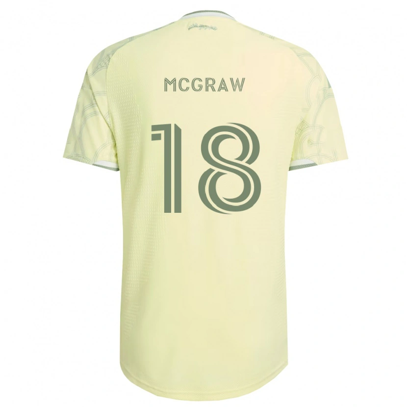 Danxen Niño Camiseta Zac Mcgraw #18 Beige Blanco 2ª Equipación 2026/27 La Camisa