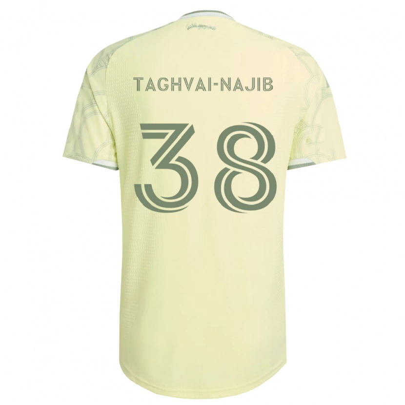 Danxen Niño Camiseta Braxton Taghvai-Najib #38 Beige Blanco 2ª Equipación 2026/27 La Camisa