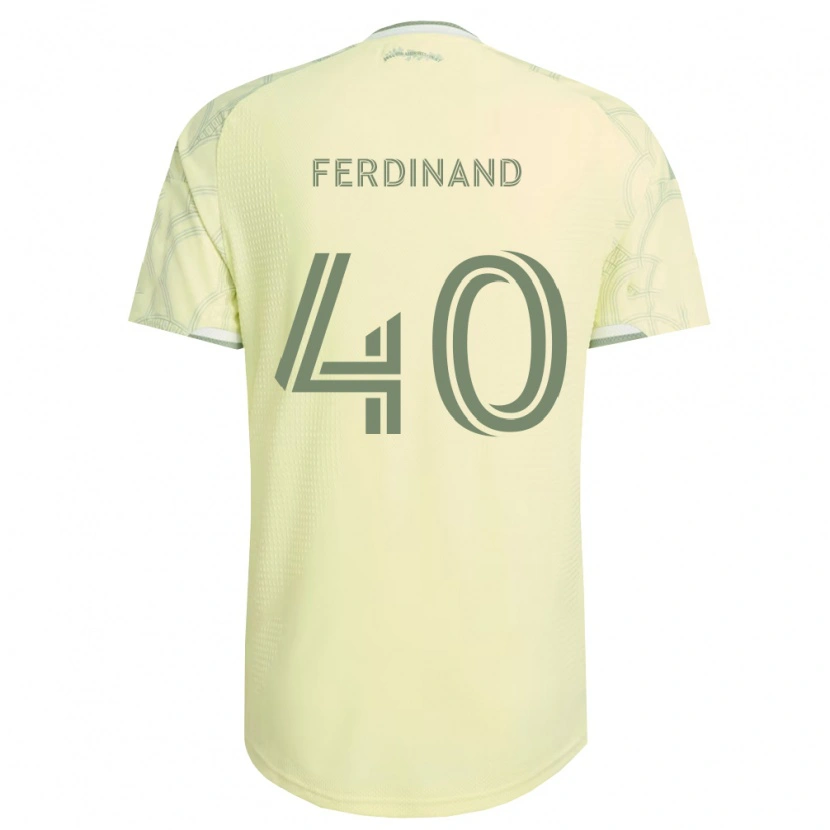 Danxen Niño Camiseta Keesean Ferdinand #40 Beige Blanco 2ª Equipación 2026/27 La Camisa