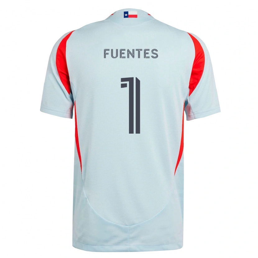 Danxen Niño Camiseta Eliezer Fuentes #1 Gris Oscuro Blanco Rojo 2ª Equipación 2026/27 La Camisa