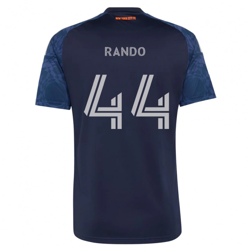 Danxen Niño Camiseta Alex Rando #44 Azul Profundo Blanco 2ª Equipación 2026/27 La Camisa