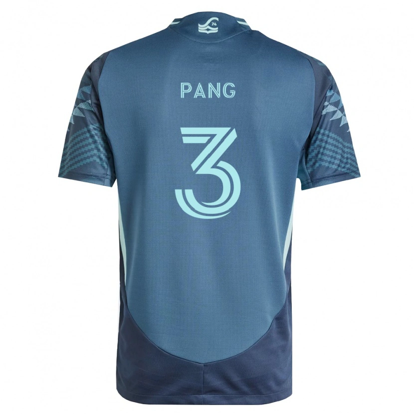 Danxen Niño Camiseta Kaylene Pang #3 Azul Marino Verde 2ª Equipación 2026/27 La Camisa