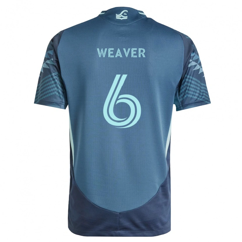 Danxen Niño Camiseta Morgan Weaver #6 Azul Marino Verde 2ª Equipación 2026/27 La Camisa