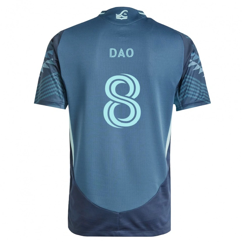 Danxen Niño Camiseta Kaylee Dao #8 Azul Marino Verde 2ª Equipación 2026/27 La Camisa