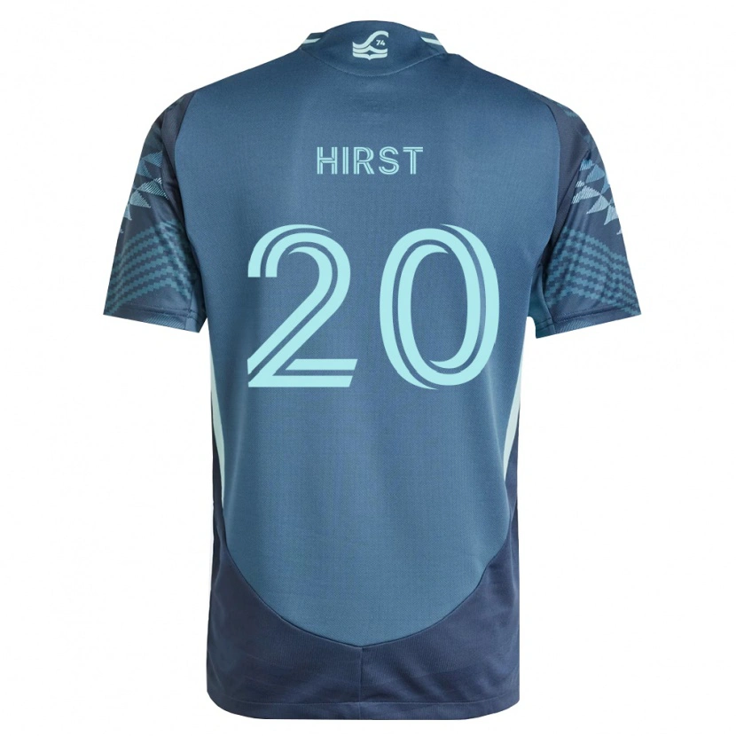 Danxen Niño Camiseta Sophie Hirst #20 Azul Marino Verde 2ª Equipación 2026/27 La Camisa