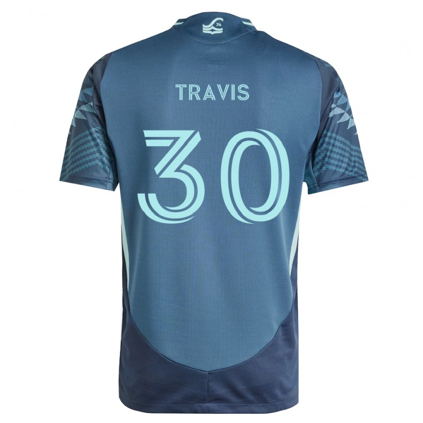 Danxen Niño Camiseta Riley Travis #30 Azul Marino Verde 2ª Equipación 2026/27 La Camisa