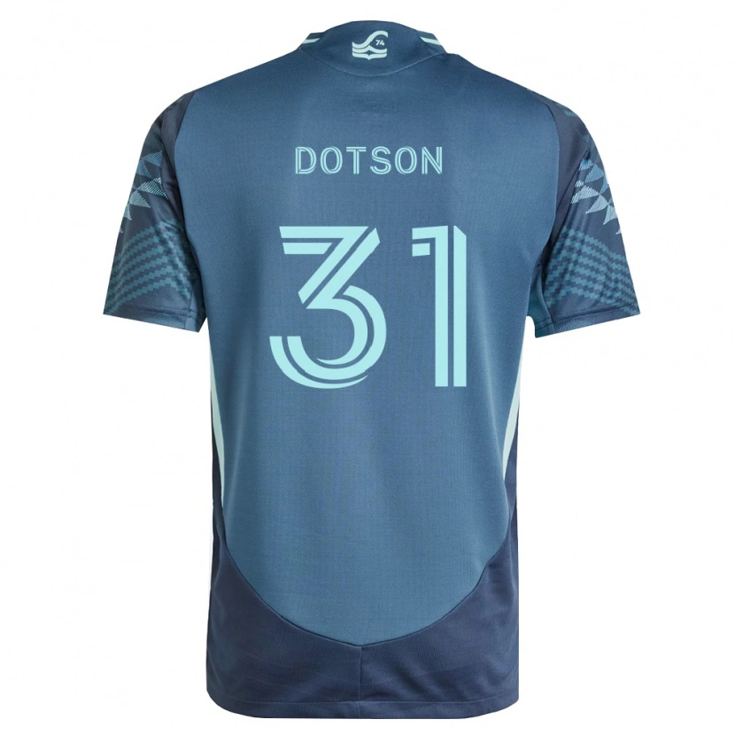 Danxen Niño Camiseta Hassani Dotson #31 Azul Marino Verde 2ª Equipación 2026/27 La Camisa