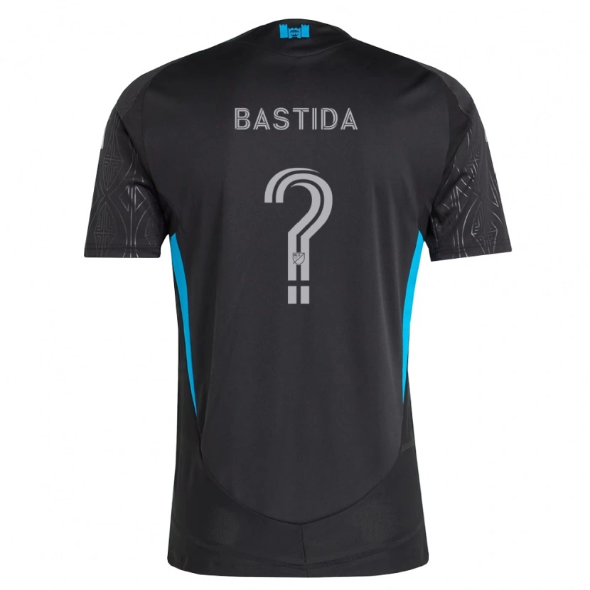 Danxen Niño Camiseta Juan Martinez-Bastida #0 Negro Blanco Azul Cielo 2ª Equipación 2026/27 La Camisa