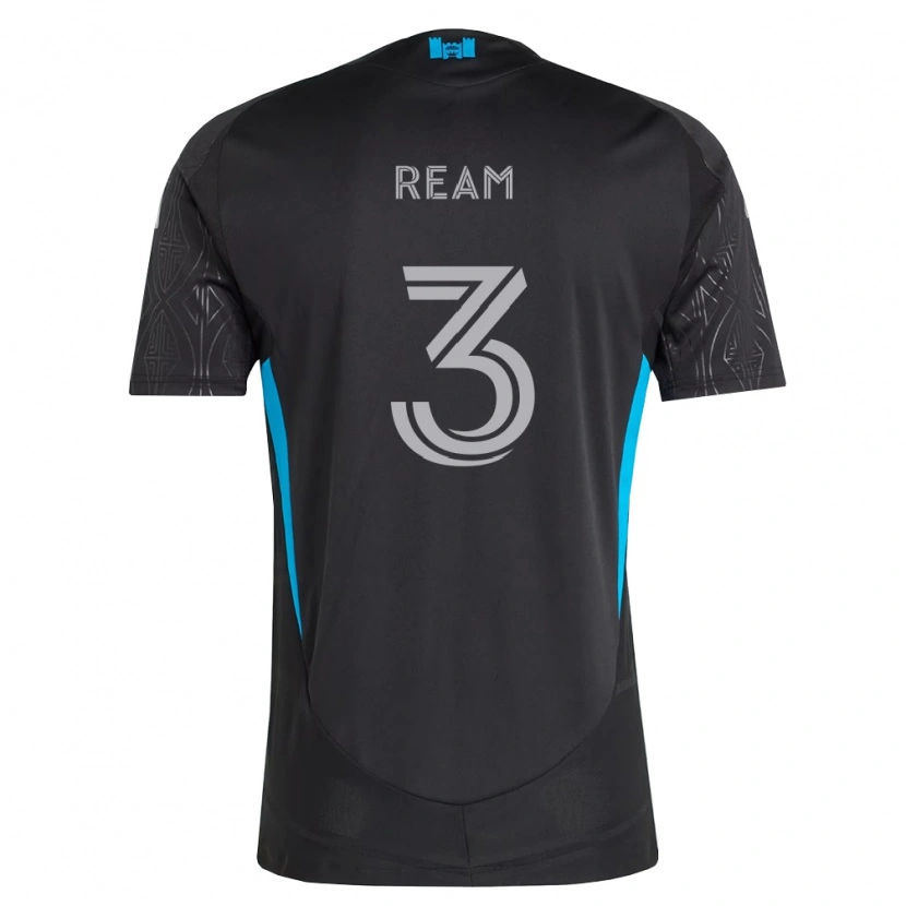 Danxen Niño Camiseta Tim Ream #3 Negro Blanco Azul Cielo 2ª Equipación 2026/27 La Camisa