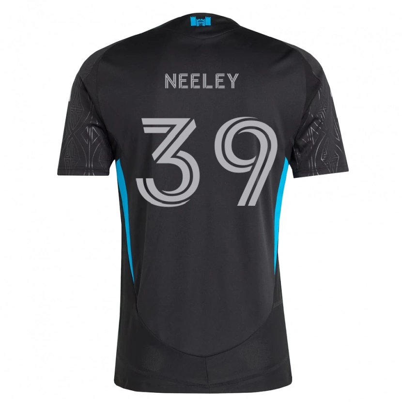Danxen Niño Camiseta Jack Neeley #39 Negro Blanco Azul Cielo 2ª Equipación 2026/27 La Camisa