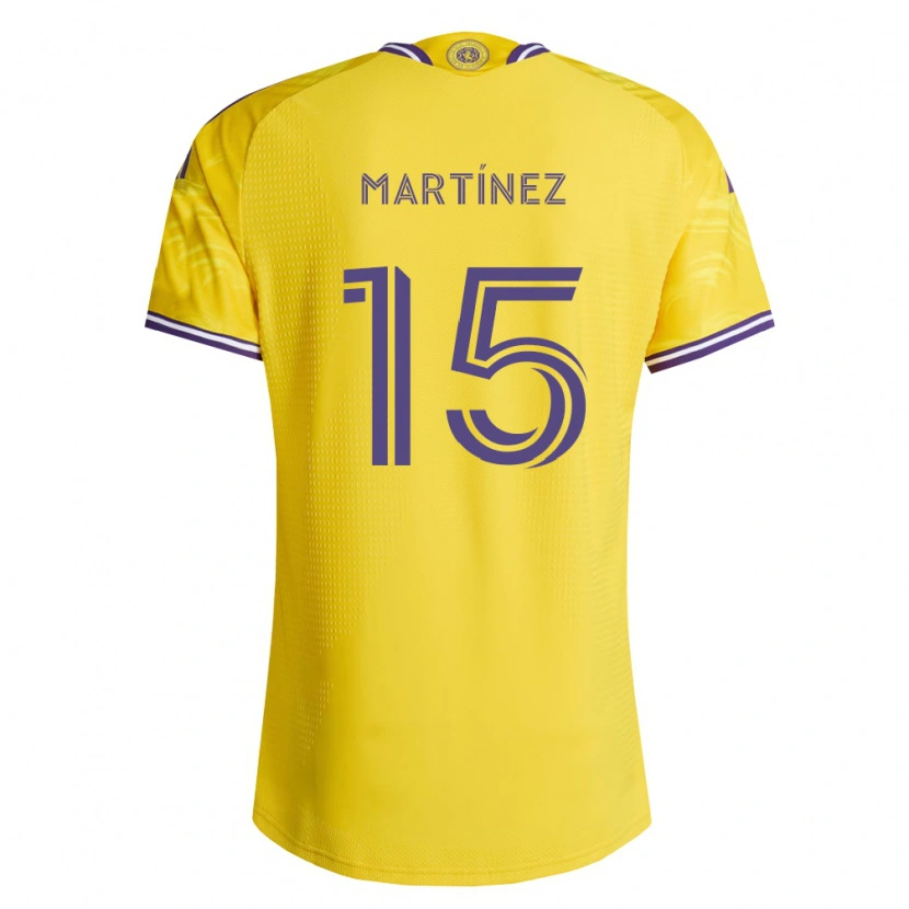 Danxen Niño Camiseta Antonio Martínez #15 Amarillo Morado 2ª Equipación 2026/27 La Camisa