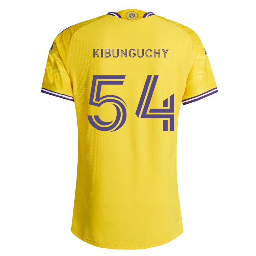 Danxen Niño Camiseta Nabi Kibunguchy #54 Amarillo Morado 2ª Equipación 2026/27 La Camisa