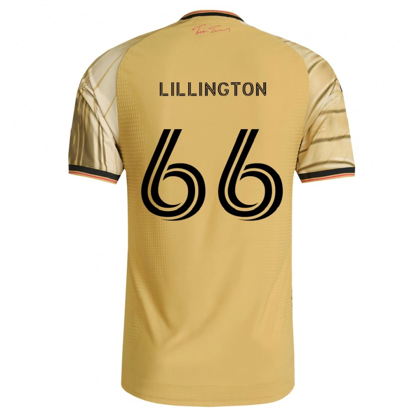 Danxen Niño Camiseta Zack Lillington #66 Marrón Amarillo Negro 2ª Equipación 2026/27 La Camisa