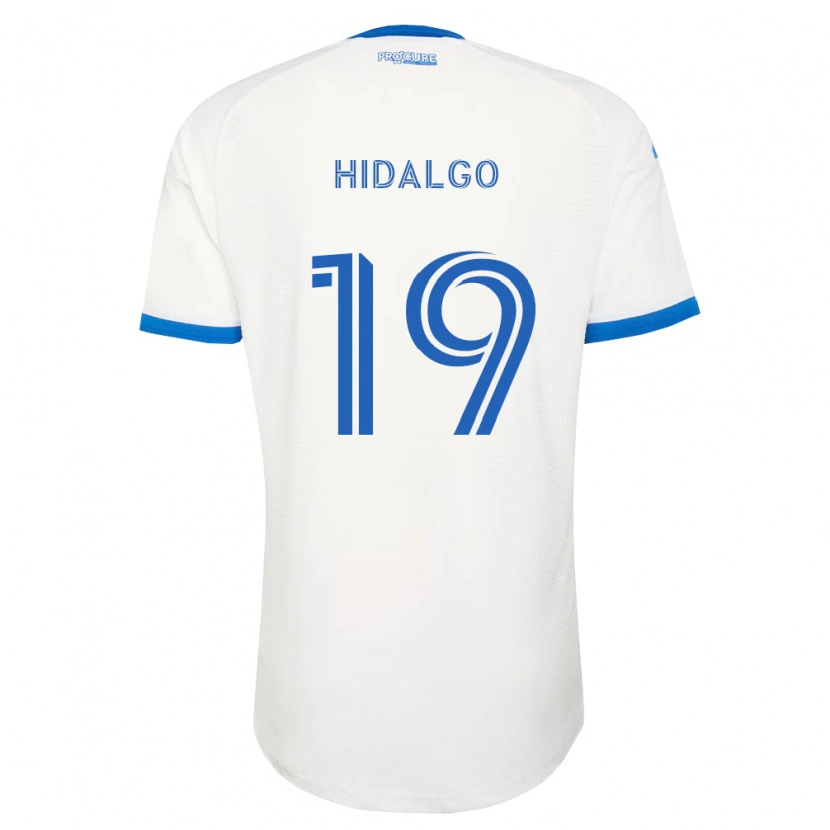 Danxen Niño Camiseta Bode Hidalgo #19 Azul Cielo Blanco 2ª Equipación 2026/27 La Camisa