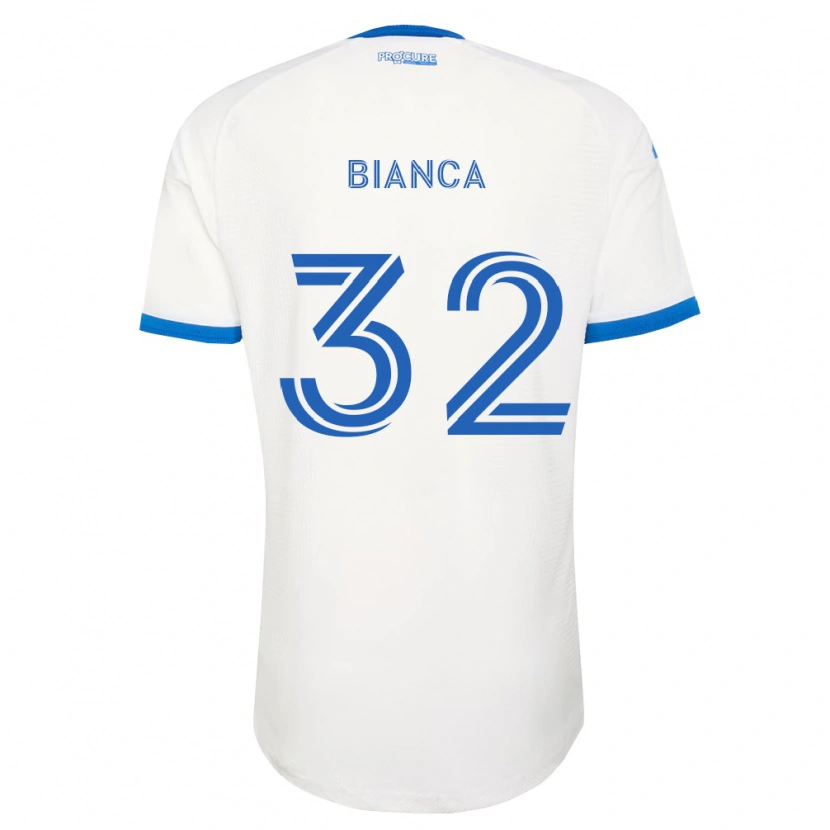 Danxen Niño Camiseta Hanisch Bianca #32 Azul Cielo Blanco 2ª Equipación 2026/27 La Camisa