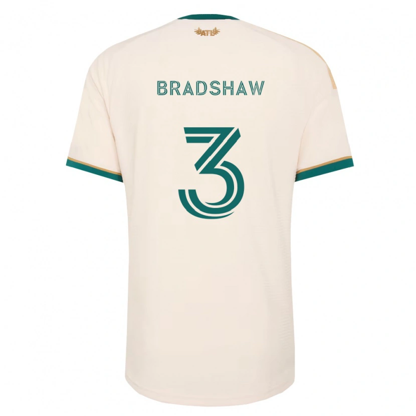 Danxen Niño Camiseta Jalani Bradshaw #3 Verde Champán 2ª Equipación 2026/27 La Camisa