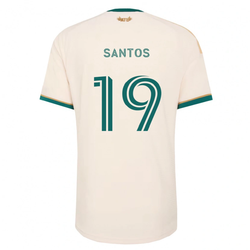 Danxen Niño Camiseta Sergio Santos #19 Verde Champán 2ª Equipación 2026/27 La Camisa